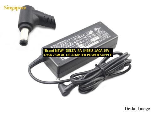 *Brand NEW* DELTA PA-3468U-1ACA 19V 3.95A 75W AC DC ADAPTER POWER SUPPLY - Click Image to Close